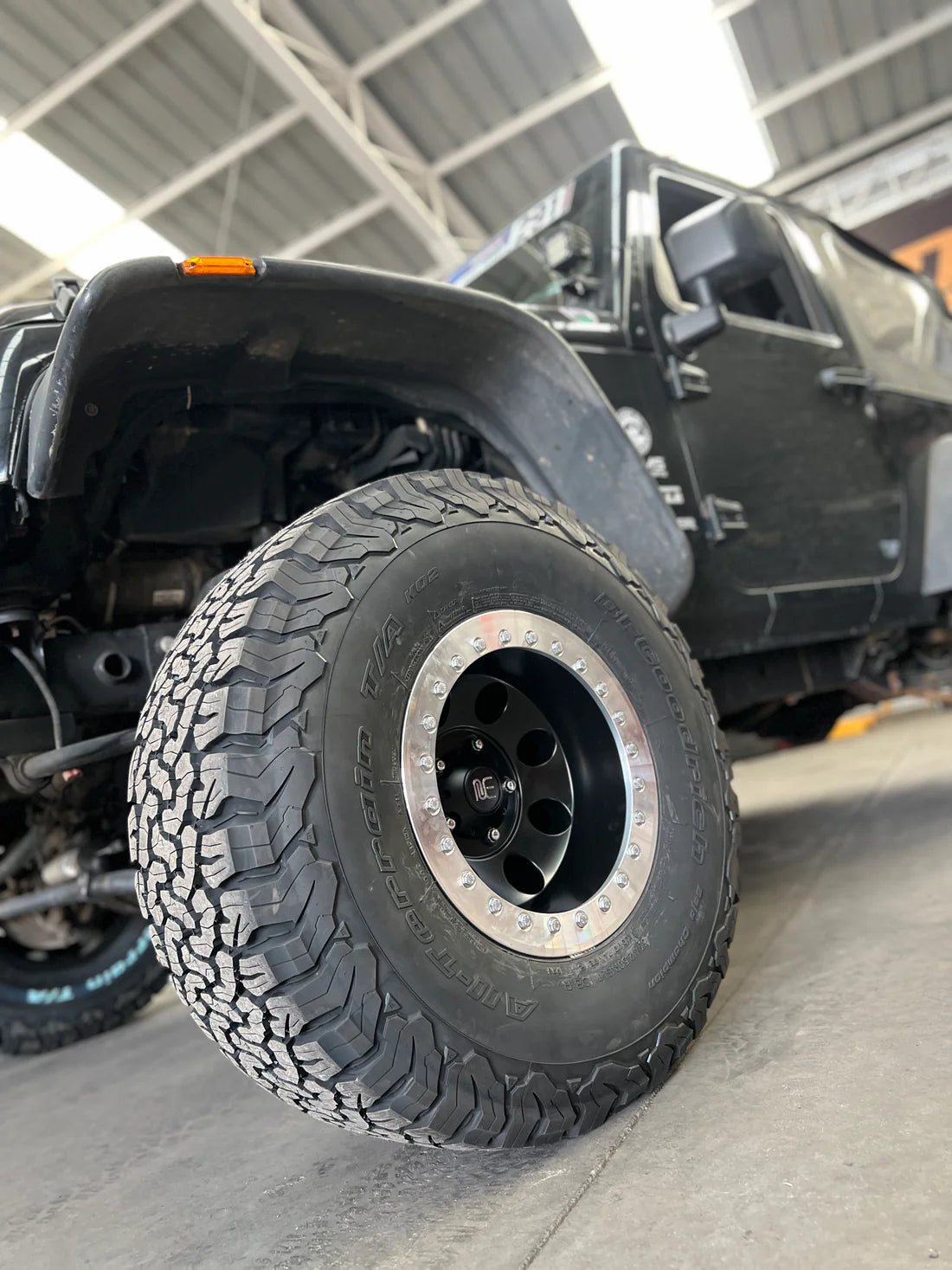 Llanta RMC 803 Beadlock 5x127 Black/Aluminium