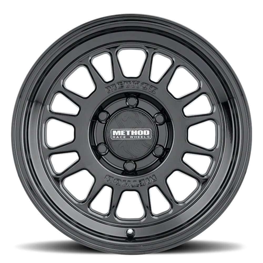 Method 318 Gloss Black 6x135 r17