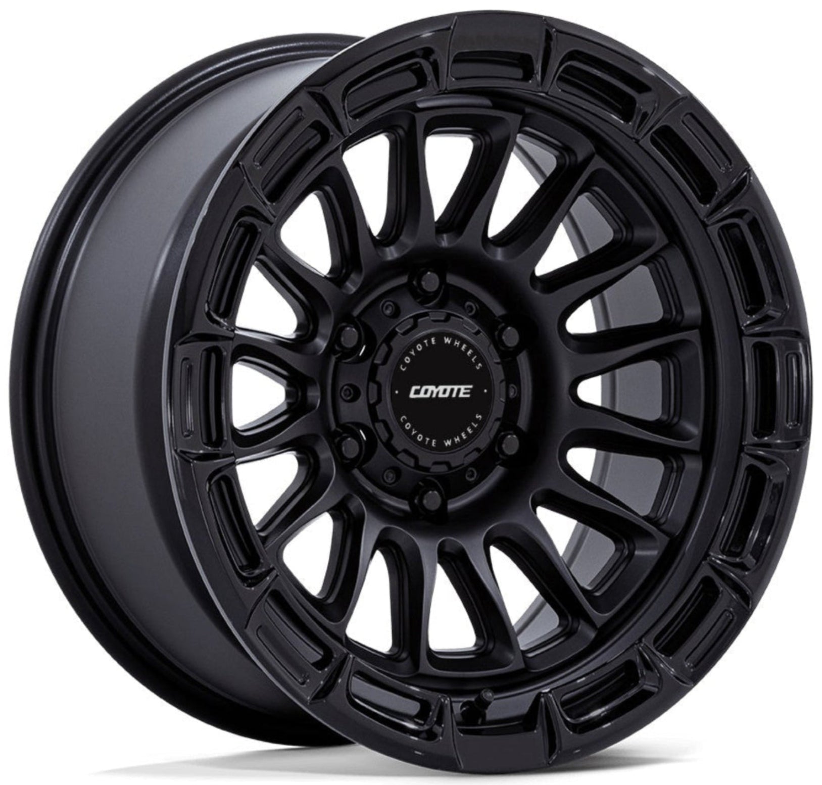 Coyote Wheels Denali Aro 17×9 6×135 Offset -6 Ford F150 (SET 4 LLANTAS)
