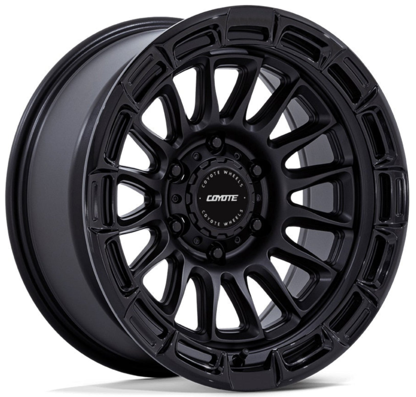 Coyote Wheels Denali Aro 17×9 6×139 Offset 0 Ranger/L200/Hilux (SET 4 LLANTAS)